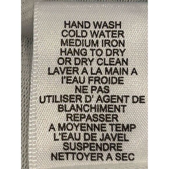 ABBIE MAGS Women’s Twin Set Cardigan & Tank Geometric Green Blue Gray Large - Picture 9 of 12